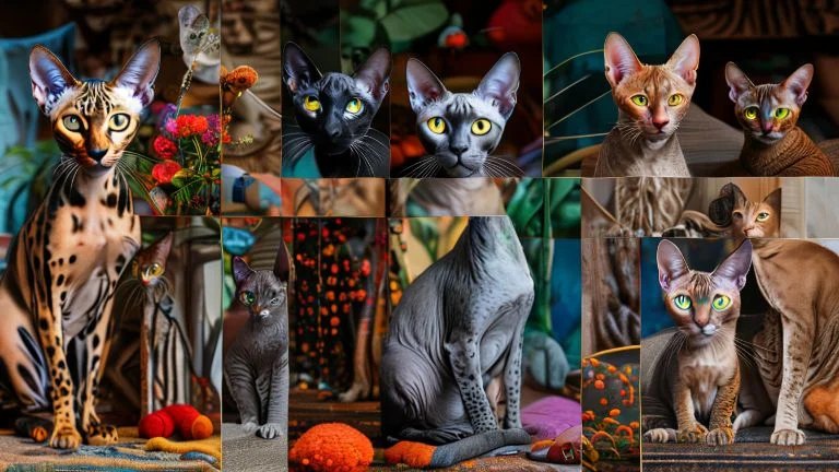 Descubra os Temperamentos Inusitados de Gatos Exóticos Famosos
