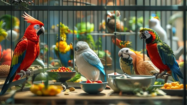 Cuidados essenciais ao adotar aves exóticas como pets em casa