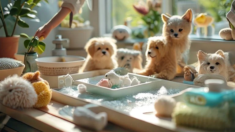 Como limpar e conservar brinquedos de pelúcia para cães e gatos