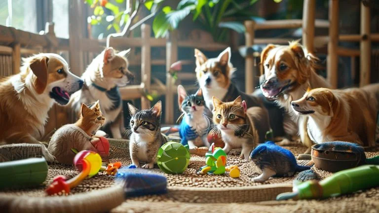 Brinquedos Ideais para Entreter seu Pet Segundo Seus Instintos