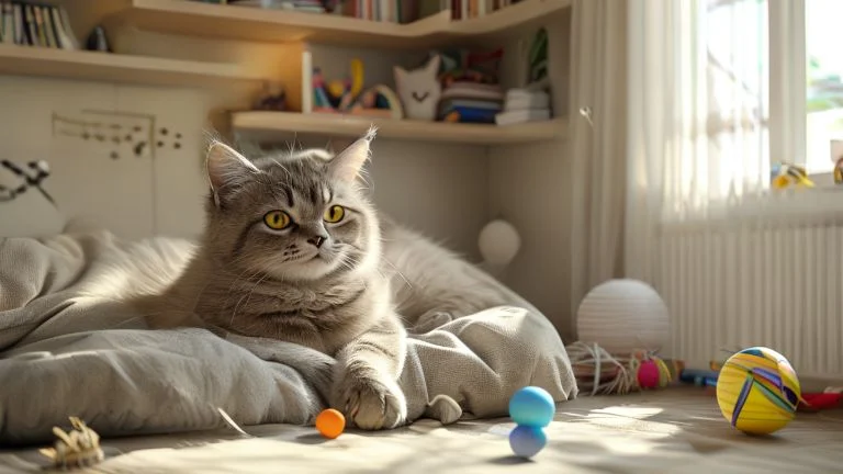 Por que gatos exóticos são ideais para apartamentos pequenos