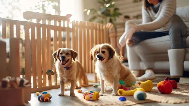 Como ensinar seu cão a respeitar limites dentro de casa