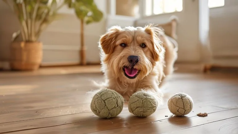 Brinquedos naturais para cães: benefícios e cuidados essenciais