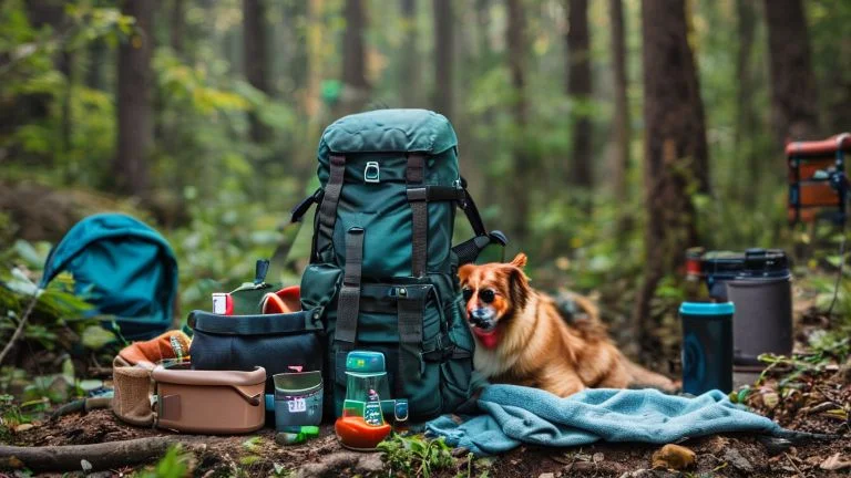 O que levar na mochila do seu pet para aventuras ao ar livre