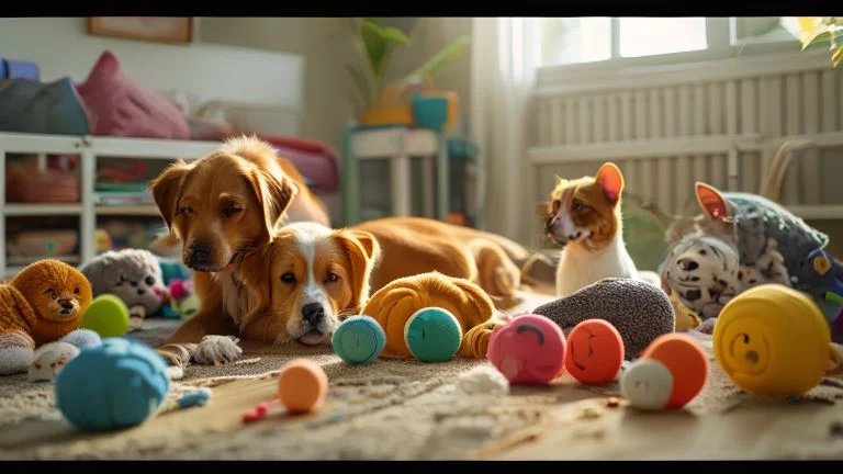 Como os brinquedos auxiliam na recuperação dos pets após cirurgia