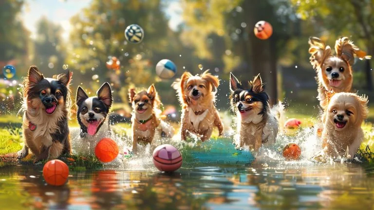 Bolas e discos: descubra o brinquedo ideal para cada raça de cachorro