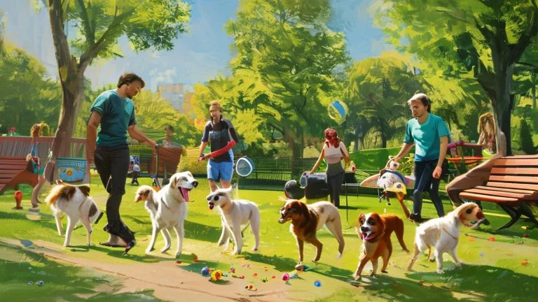 Como brinquedos portáteis transformam as caminhadas com seu pet