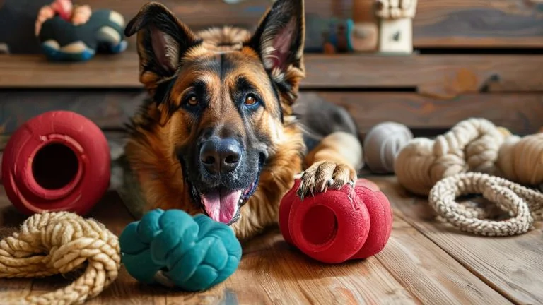 Como escolher brinquedos duráveis para cães grandes com segurança