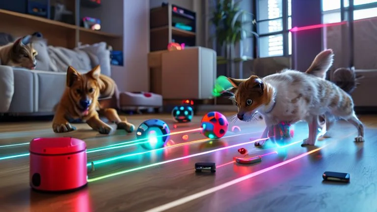 Brinquedos tecnológicos que estimulam e entretêm seu pet