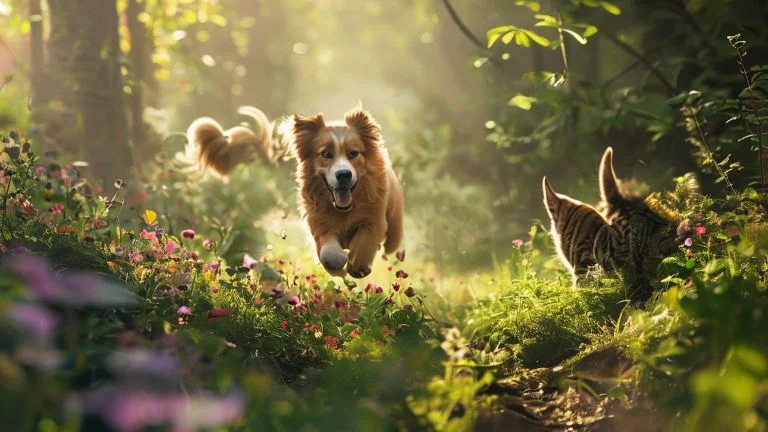 Como tirar fotos incríveis do seu pet em meio à natureza