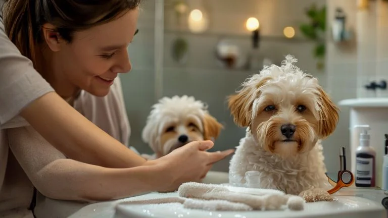 Como ajudar seu pet a aceitar banhos e tosas com calma